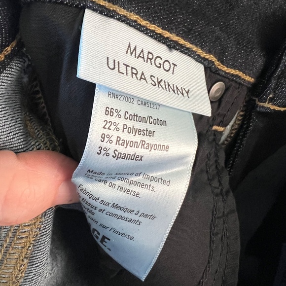 PAIGE Margot Super High Rise Ultra Skinny Jeans Women's Size 27 NWT - Picture 6 of 6